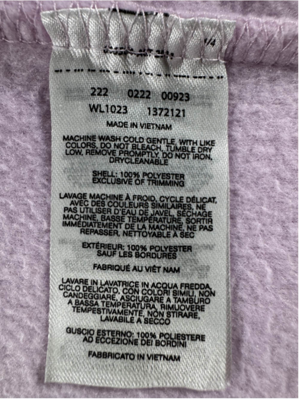 Columbia Benton Springs Vest Women’s Medium Blush Pink Fleece EUC - Picture 4 of 16